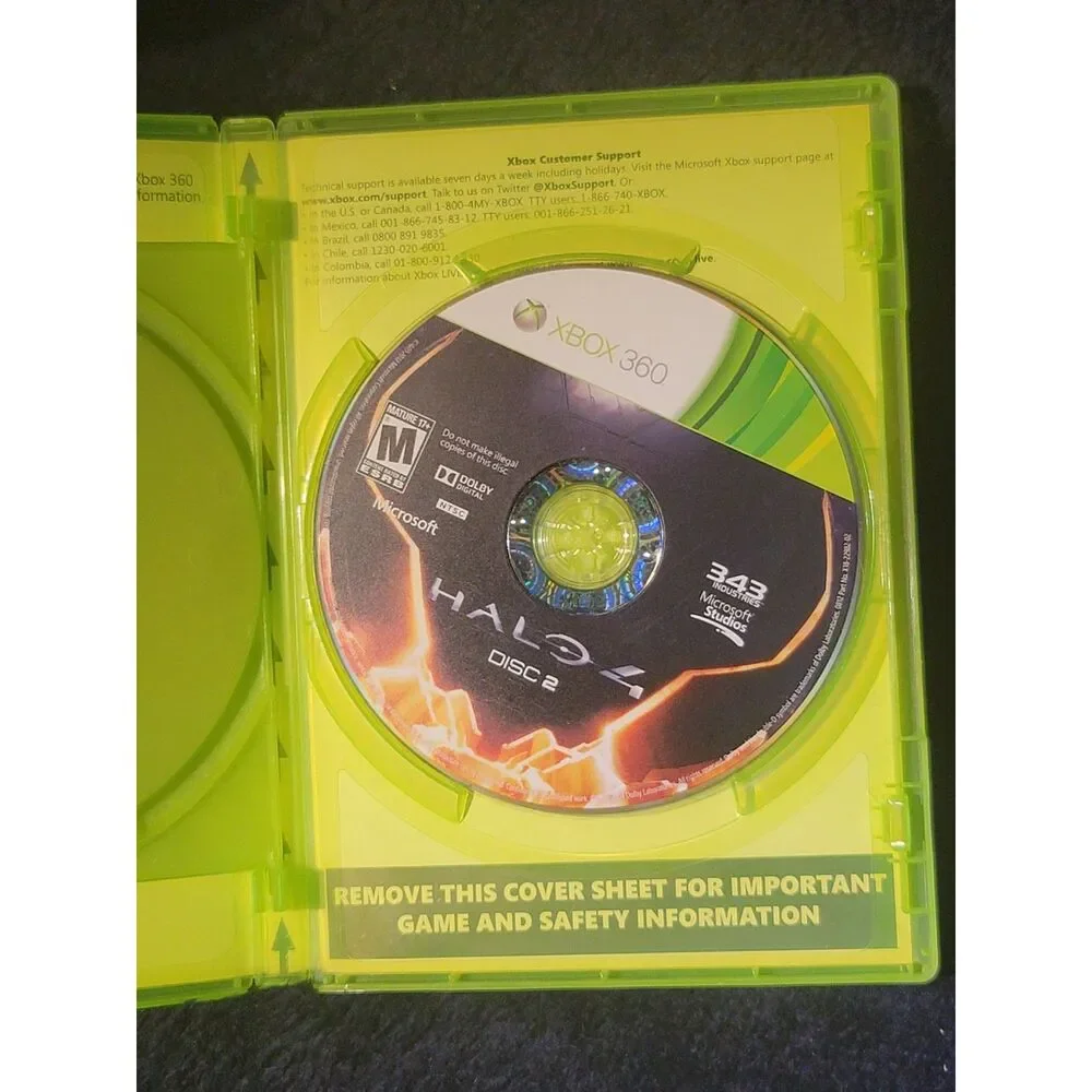 Halo 4 for Microsoft Xbox 360 -- Tested, Fully-Functional